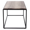 thumbnail image 4 of Mesa de Centro Moderna Industrial 100×50×47 cm | Estructura Metálica y Cubierta MDF Color Nogal – EKE, 4 of 7