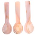 thumbnail image 5 of Raindrops 3Pcs Shell Spoon Assorted Color Multifunctional Kitchen Spoon 7.4x2.2x1in For Travel, 5 of 8