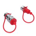 thumbnail image 1 of Hydraulic Quick Connect Coupling, Hydraulic Quick Connect Coupler 1/4 Inch NPT 2 Pcs Versatile Hardened Steel  for Construction, 1 of 7