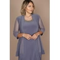 thumbnail image 3 of R&M Richards Short Mother of the Bride Formal Dress 8442, 3 of 4