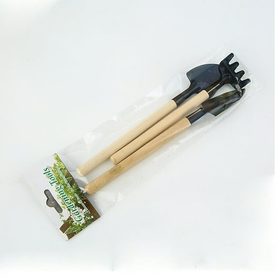 WHAMVOX 3Pcs Gardening Accessories for Indoor Plant Care with Plastic and Bamboo 8.9 x 1.6 x 0.6in