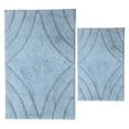 thumbnail image 1 of Elegance Collection Diamond Bath Rug - Set of 2, 1 of 2