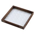 thumbnail image 3 of Bandeja de almacenamiento de lujo Zulema para Cosméticos Joyas 22cmx22cmx2.8cm, 3 of 8