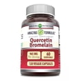 thumbnail image 1 of Amazing Formulas Quercetin Bromelain | 965 Mg Per Serving | 60 Servings | 120 Veggie Capsules, 1 of 3