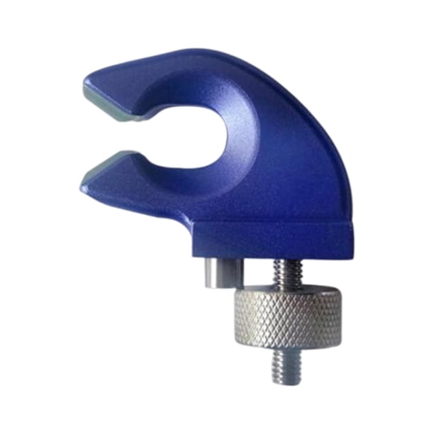 Clip de encordado de bádminton profesional, abrazadera de fijación de accesorios de abrazadera voladora, Azul