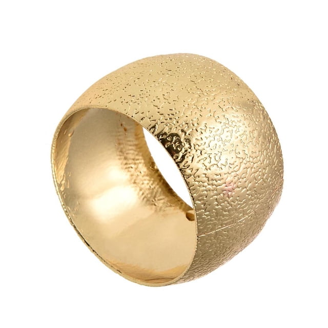 12pcs Round Napkin Rings Wedding Rings Wedding Christmas Festival Dinner Festival Dinner Metal Household Napkin Holders