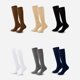 thumbnail image 3 of KAWELL Calcetines de compresión para mujeres y hombres, calcetines hasta la rodilla con soporte de 15-20 mmHg para correr, enfermería, atletismo,6 Pairs-Multi01,Small-Medium, 3 of 6
