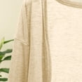 thumbnail image 4 of Ltctricy Sun Shirts for Women Summer Long Sleeve Open Front Casual Loose Lightweight Cardigans Soft Comfy Shrugs, 4 of 4