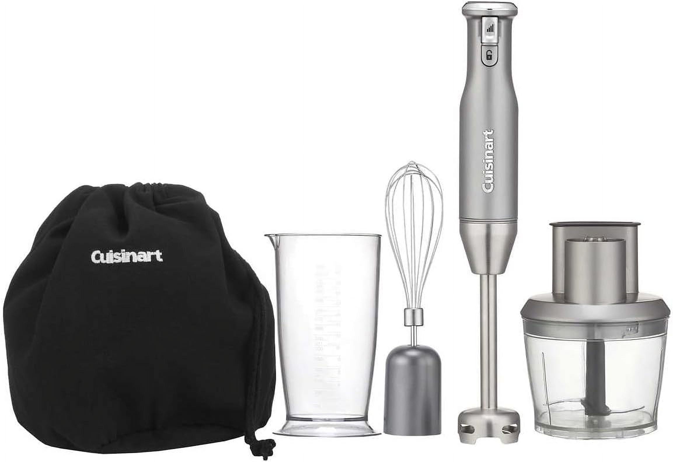 Cuisinart Handheld Immersion Blender with Power Mixer, Variable