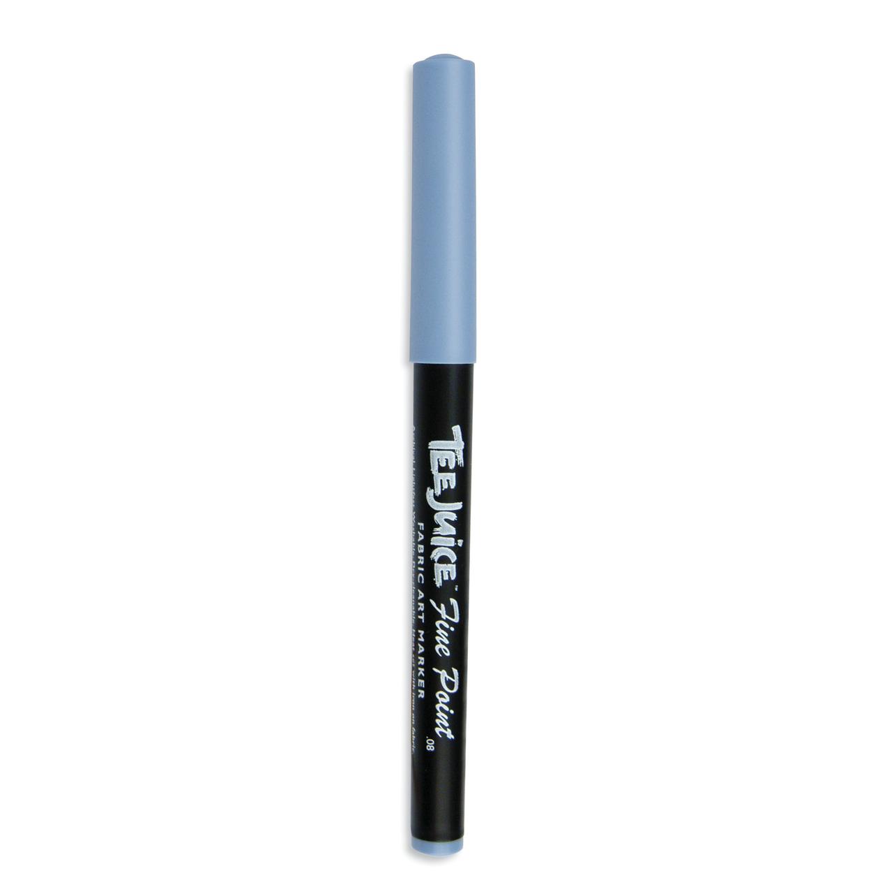 Jacquard Tee Juice Fabric Marker, Fine Tip, Sky Blue, Office