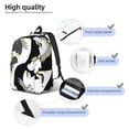thumbnail image 4 of Yiaed Unicorn in Yoga Print Backpack, Premium Laptop Backpack, Travel Backpack for Women, Lightweight Backpacks, Comfortable Back Pack-Small, 4 of 7