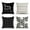 BLACK, variant on Pillow Covers 18x18 Set of 4,Modern Decorative Outdoor Sofa Throw Pillow Cushion Covers Case for Couch Living Room Bedroom Patio Home Decor Blue 18"L x 18"W