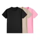 thumbnail image 1 of Pack 3 Playeras Deportivas Mujer Cuello Redondo,Black Khaki Pink,L, 1 of 7