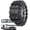 Black, variant on Snow Chains for Car – 10 Pack Tire Anti-Skid Chains, Heavy Duty Winter Traction Cables | Icy Snow Storm Driving Safety, Minivan Caravan SUV Wheel Grip, Emergncy Road Assistance