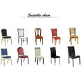 thumbnail image 3 of Stretch PU Leather Dining Chair Covers - Waterproof, Elastic Slipcovers, 3 of 8