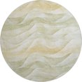 thumbnail image 2 of Addison Rugs Mayfield Premium Machine Washable Transitional Waves Aloe Round Rug, 8' x 8', 2 of 5