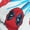 Natural, variant on Marvel Deadpool Palms Men's and Big Men's Swim Trunks, Sizes S-3XL
