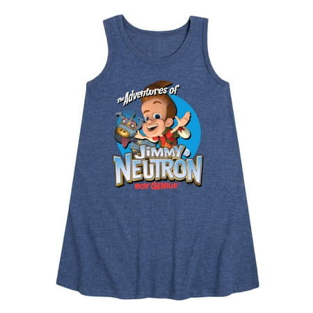 

Jimmy Neutron - Gotta Blast - Toddler and Youth Girls A-line Dress