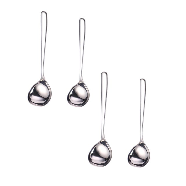 Oleegame 2PC Stainless Steel Cutlery Set Small SUS304 Stainless Steel Small For Serving Set Of Big And Small