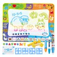 thumbnail image 1 of Alfombrilla para dibujar con agua, 47 x 35 pulgadas, tamaño grande, pintura para niños, para colorea Abanopi Lienzo, 1 of 7