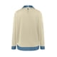 thumbnail image 4 of Camisas de manga larga for mujer, cuello de mezclilla, costura de retales, sudadera, Tops casuales, jersey, 4 of 6