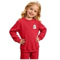 thumbnail image 5 of Leey-World Halloween Sweatshirt For Girls Ghost Cute Crewneck Kids Tops Girls Halloween Shirt Long Sleeve Festival Pullover Sweatshirt, 5 of 9
