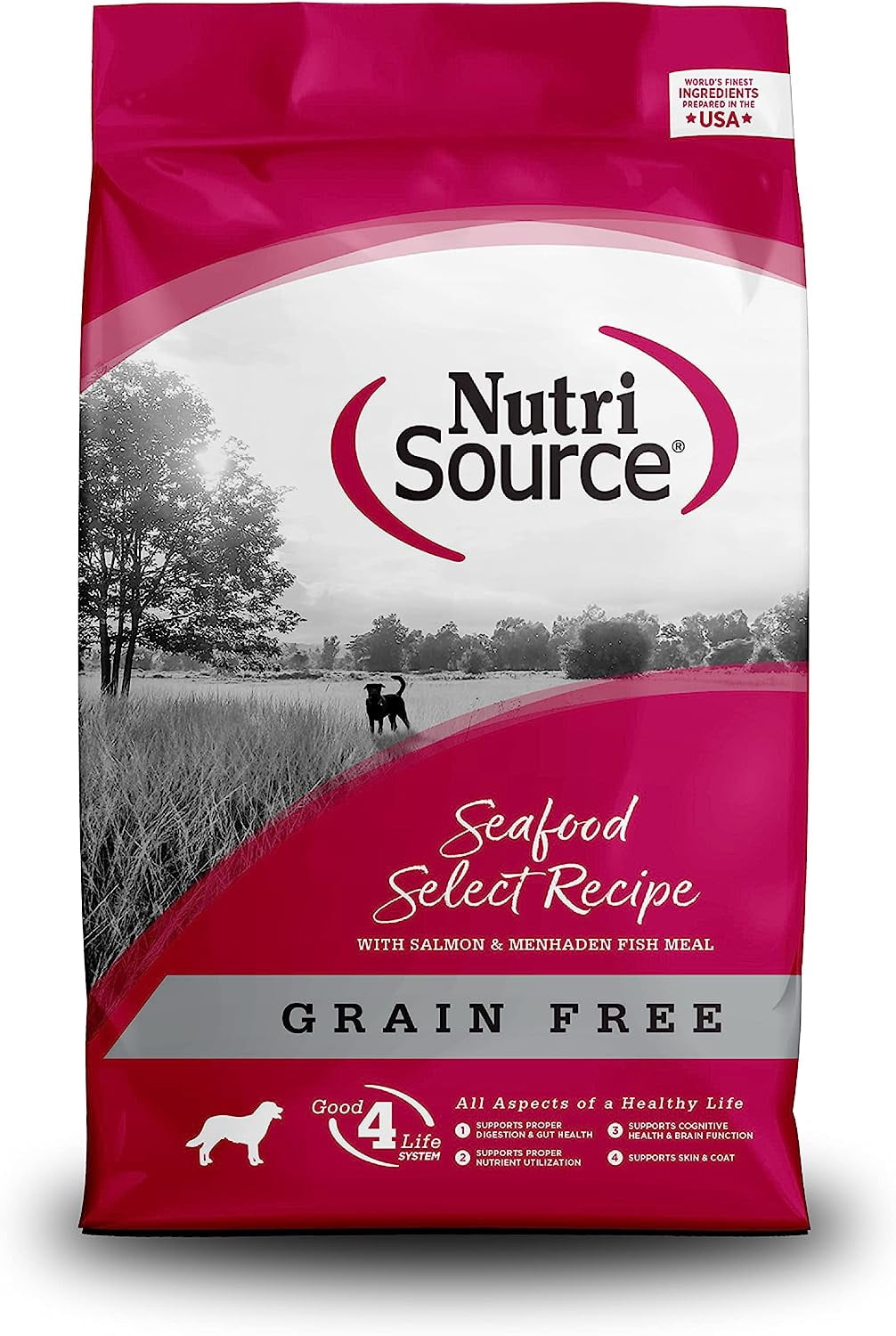 Tuffy's Pet Food 131754 Tuffy Dog Nutrisource Select Grain Free Seafood
