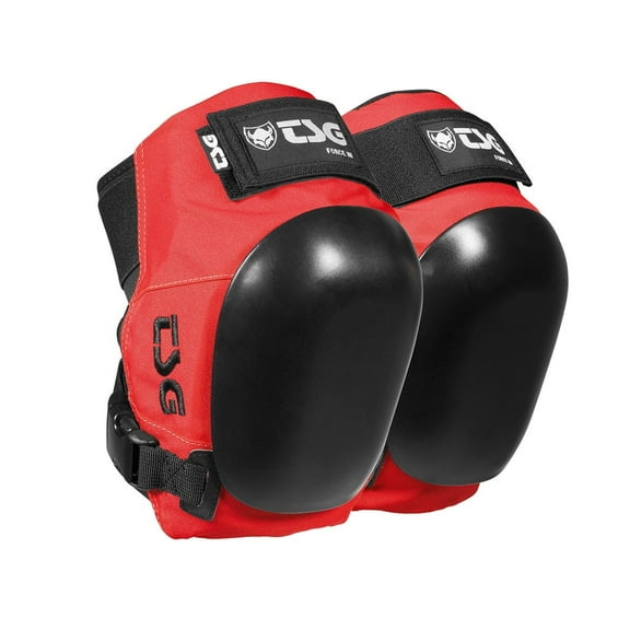 TSG Force III Knee Pads Hardshell EVA Foam PE Cap Roller Derby Certified Safety