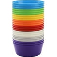 thumbnail image 3 of Ensemble de 24 Bols en Plastique, 11 Oz Bols à Collation Colorés, Bols à Céréales Sans BPA, Bols Incassables pour Céréales, Soupe, Collation, Lave-Vaisselle, 8 Couleurs Assorties, 3 of 4