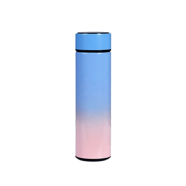 Time Water Bottles with A Time Tracker Smart Water Bottle Stainless Steel Vacuum Flask Lcd Screen Temperature Display Insulated Stainless Steel Water Bottles