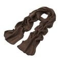thumbnail image 2 of Premium Long Fine Knit Solid Color Warm Winter Scarf, 2 of 3