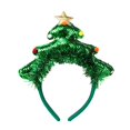 thumbnail image 2 of Diadema Navideña, Diadema Para Disfrazarse, Para Cumpleaños, Fiestas De Navidad, Regalos De Año Nuevo, árbol De Navidad Con Lentejuelas Árbol de Navidad con lentejuelas, 2 of 8