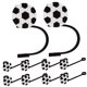 thumbnail image 5 of OHOIOLLA 10Ud Tapas De Plástico Para Pajillas Con Diferentes Balones Deportivos Para Decorar, 5 of 8