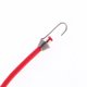 thumbnail image 3 of Piezas de actualización para coche y camión RC D90, SCX10, 1/10, cuerda para techo de equipaje con ganchos, 20 cm rojo, 3 of 6