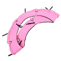 Raindrops Oxford Cloth Trampoline Pad Trampoline Safety Pad Replacement Round Trampoline Spring Cover Waterproof Universal Spring Pad