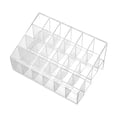 thumbnail image 4 of Organizador de lápiz labial Strade Fareast Limited soporte transparente para pinceles de brillo labial 24 ranuras 25 x 25 cm, 4 of 8