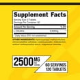 thumbnail image 5 of PrimaForce L-Citrulline 2500mg, 120 Tablets, 60 Servings, Supplement, 5 of 5