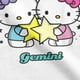 thumbnail image 5 of Camisetas de Hello Kitty para hombre y mujer, camisa de manga corta con cuello redondo, de algodón, regalo de cumpleaños, 5 of 5