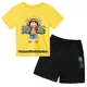 thumbnail image 3 of 2024 nueva camiseta Super Sonic, pantalones cortos, conjunto de dos piezas, conjuntos de ropa para niños, niños, niñas, camisetas, camiseta Sonic, pantalones, traje, 3 of 5