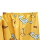 thumbnail image 5 of Conjuntos de blusas y camisas de cuello redondo y manga larga para niños con estampado forrado de vellón para mayor calidez Conjunto de ropa de dormir de manga larga con cuello redondo para el hogar d, 5 of 6