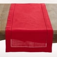 thumbnail image 2 of Saro Lifestyle Table Runner With Hemstitched Border, 2 of 2