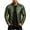 Army Green, variant on Faux Leather Jacket Men Gray Long Sleeve Casual Zip Up Motorcycle Coats Trendy Fall Clothes