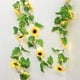 thumbnail image 1 of Guirnalda de luces decorativas de girasol, lámpara con 20 LED, luces nocturnas de hadas para el hogar/habitación/dormitorio/baño/boda/fiesta/decoración de jardín (6.5 pies, funciona con pilas) Zhivalor WMZY-1080, 1 of 6