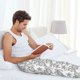 thumbnail image 5 of Balery Sea Turtle Pantalones de pijama para hombre, pijama ultraligero, pantalón de descanso-Small, 5 of 6