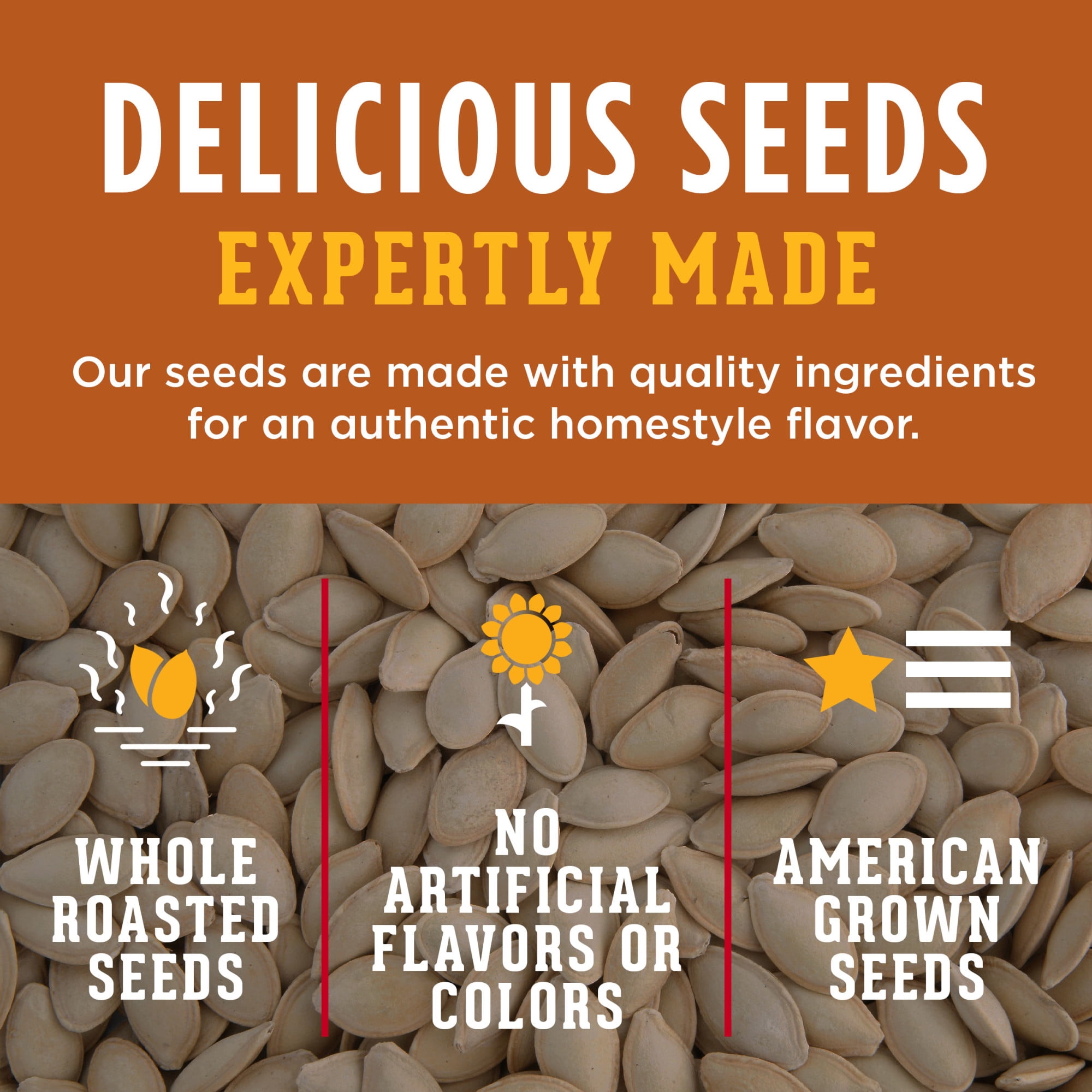 (2 pack) DAVID All Natural Pumpkin Seeds, 5 oz.
