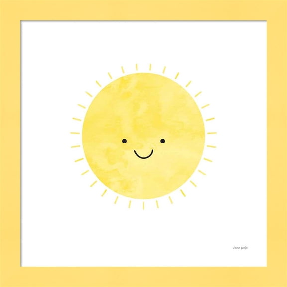 Great Art Now Sunny Days by Ann Kelle, Framed Wall Art, 14W x 14H