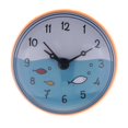 thumbnail image 1 of CNKOO Small Suction Clock  Wall Clock  Bathroom Suction   Refrigerator Clock  Living Room Clock - Blue  75x35mm, 1 of 7