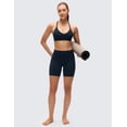 thumbnail image 4 of CRZ YOGA Butterluxe V Neck Racerback Sports Bra For Women, 4 of 6