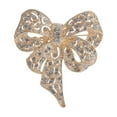 thumbnail image 2 of Tnobhg Retro Big Bowknot Shape Brooch Colorful Rhinestones Inlaid Pin Shawl Dress Suit Lapel Badge Jewelry Gift Coat Accessories, 2 of 7