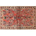 thumbnail image 1 of Ahgly Company Machine Washable Indoor Rectangle Traditional Tomato Red Area Rugs, 8' x 10', 1 of 7